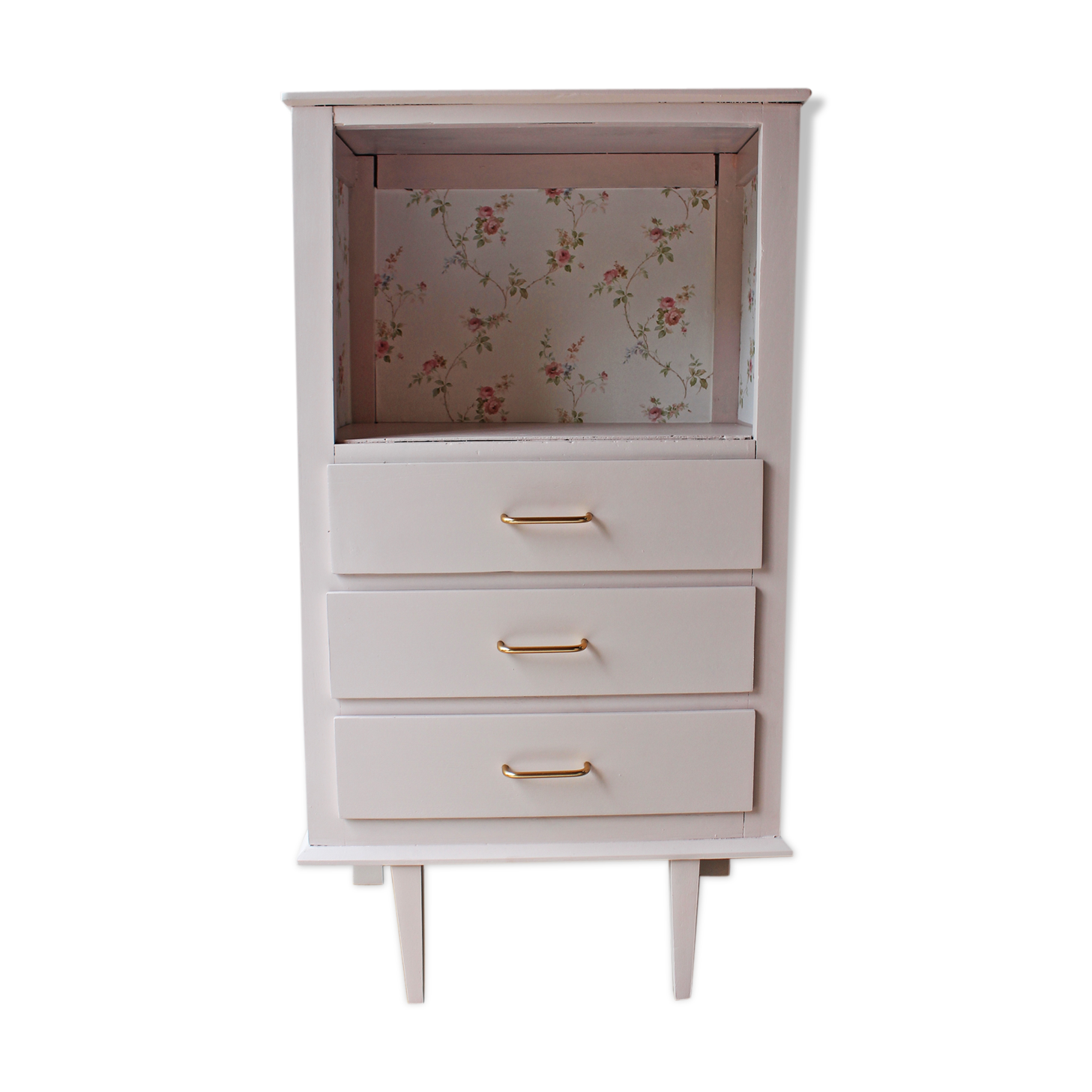 Commode bibliothèque années 60