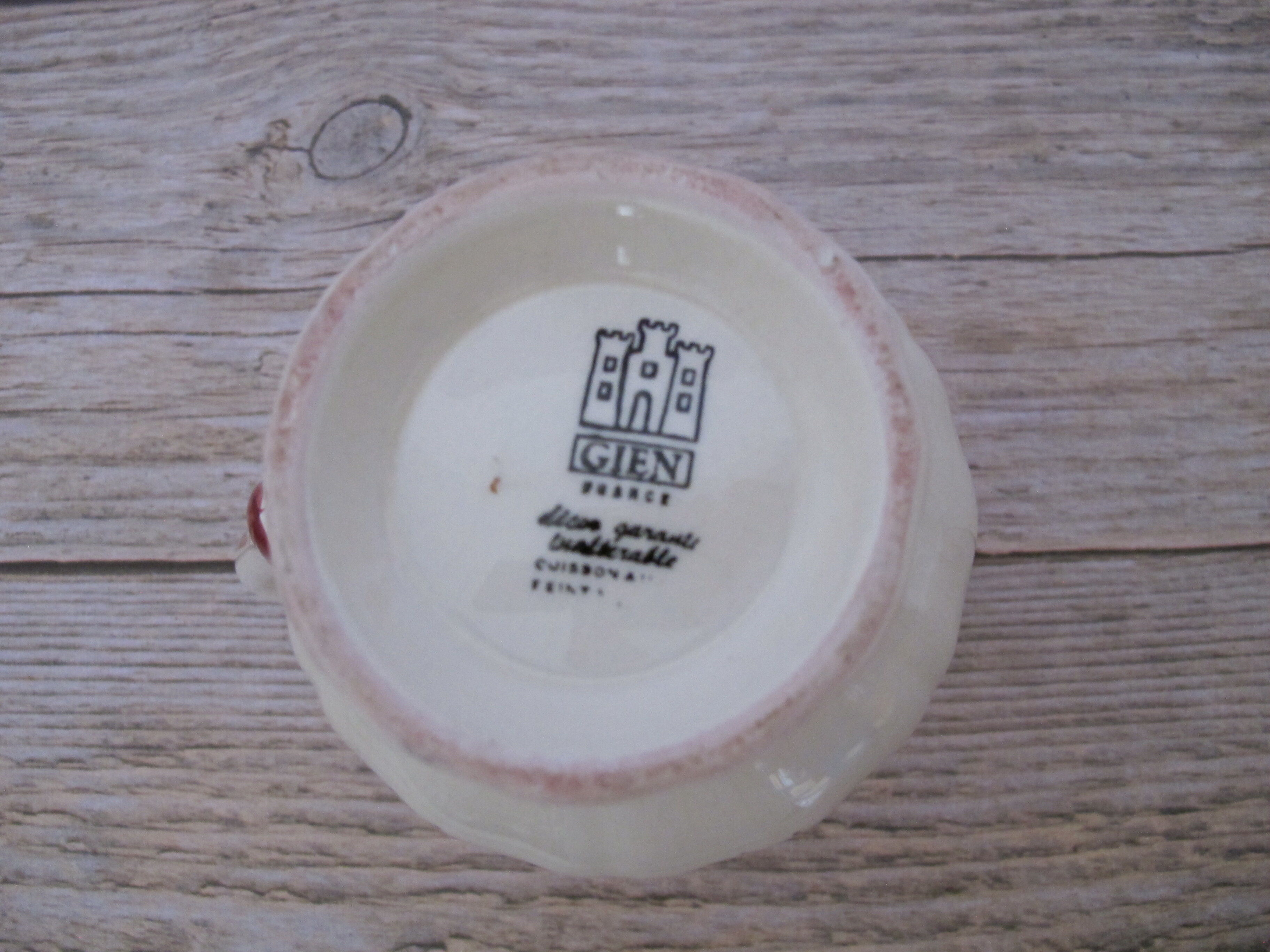 Gien milk pot