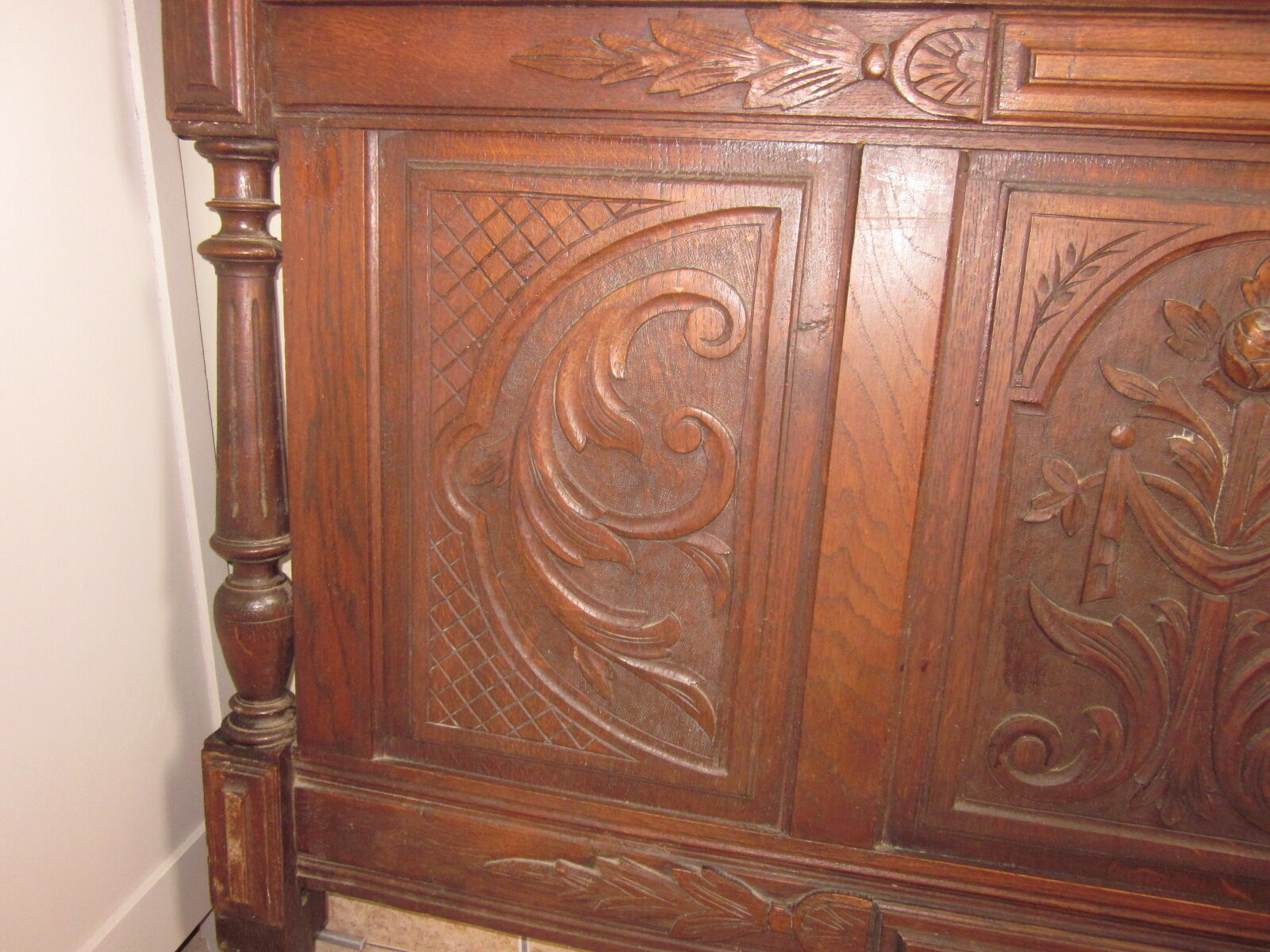 Old headboard