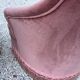 Lot de 2 fauteuils crapaud vintage 