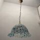Blue Murano Art Glass Light Pendant 1970’s