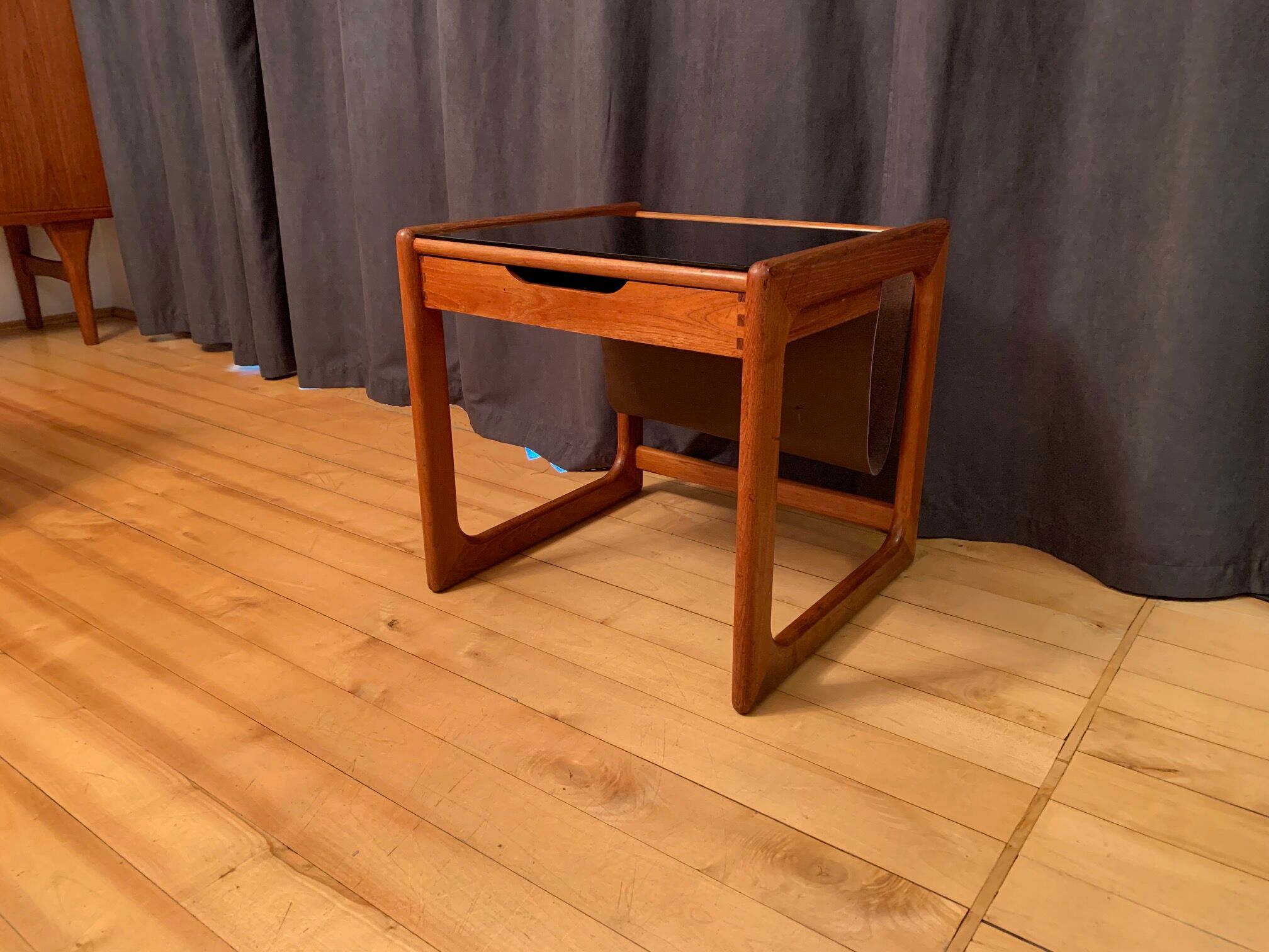 Newspaper table, Salin Nyborg, Denmark, 1960s