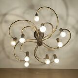 Large vintage architectural ceiling light