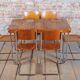 Bauhaus Folding Table in Oak by J. Halabala for Up Zavody, Czech, 1930s