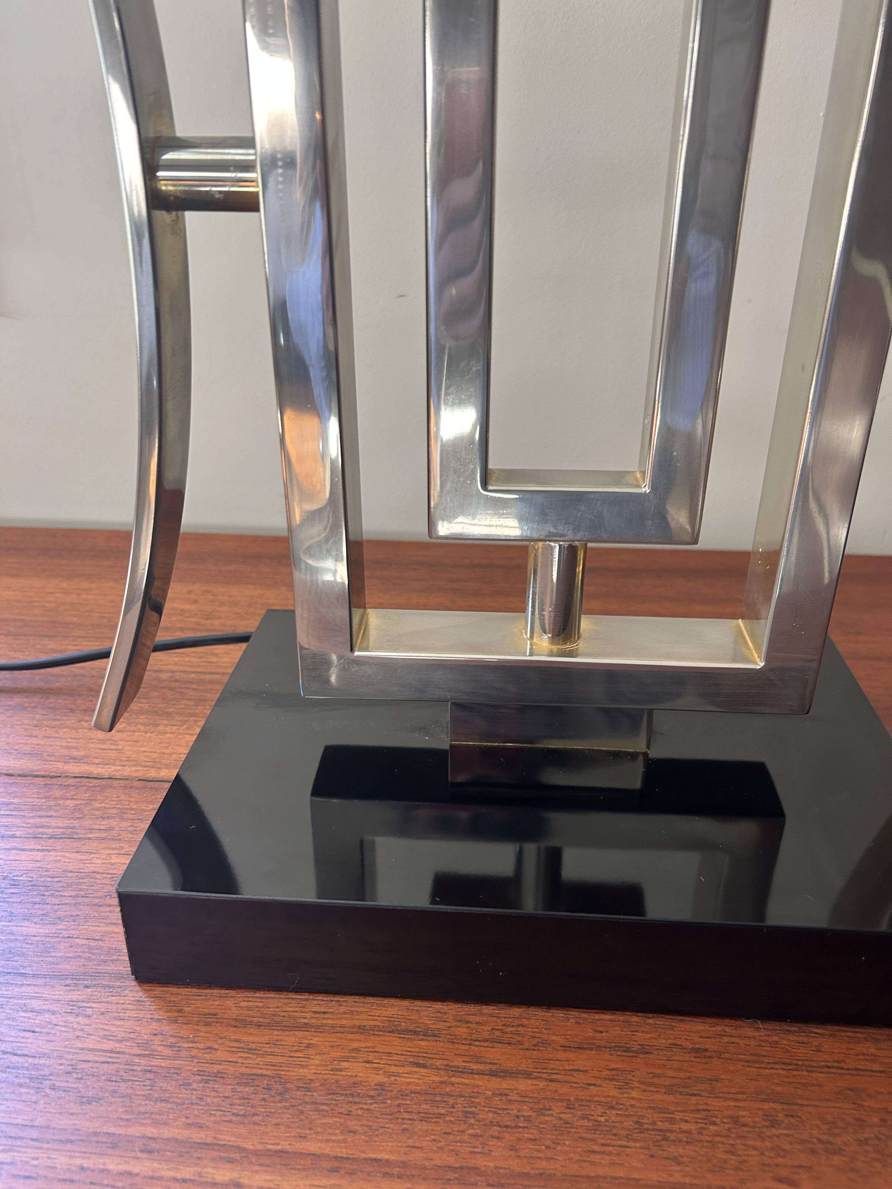 Table lamp, Hollywood Regency style Willy Rizzo 1970