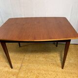 Mid Century retro vintage teak extending dining table by Elliots of Newbury 1960