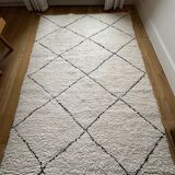 Ecru Berber rug