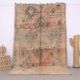 Peach Vintage Moroccan Rug 178 x 271 cm - Berber Wool Rug - Handmade Rug