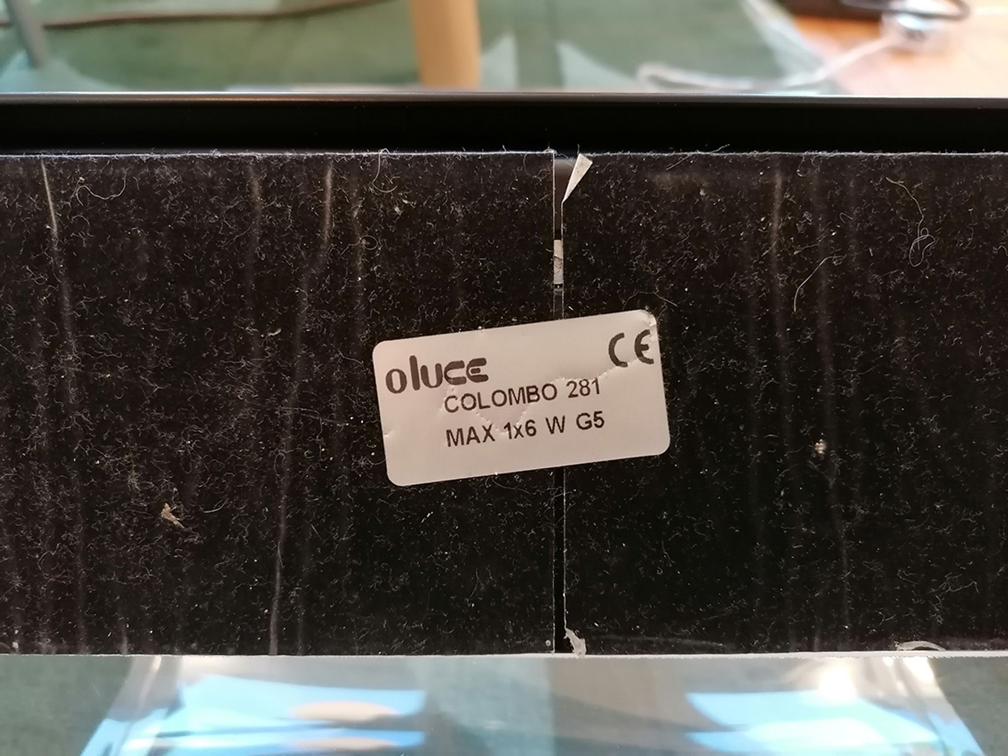 Lampe à poser Acrilica par Joe Colombo pour Oluce Italie