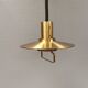 hanging lamp from Danish Vitrika (no label, but we know the lamp)
