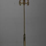 Brass floor lamp, 1970s, restored