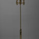 Brass floor lamp, 1970s, restored