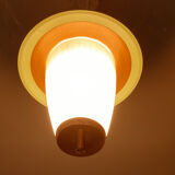 Suspension vintage 50 years, green copper opaline