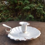 Candlestick candlestick cellar rat enamelled sheet metal