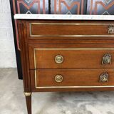 Louis XVI style mahogany chest of drawers