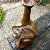 Ceramic depicting a stylized face