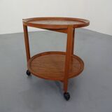 Teak Serving Trolley from Sika Møbler, 1960s