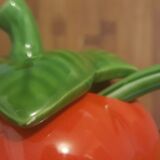 Vintage tomato-shaped slurry