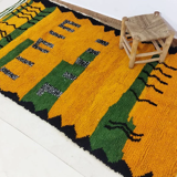 Handmade moroccan berber carpet 235 x 122 cm