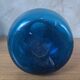 Blue spiral vase