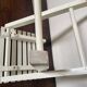 Tabouret de pêche à lattes vintage