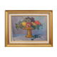 Painting fruit cup by maurice de lambert (1873-1952)