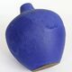 Vase céramique bleu Klein Heyne Keramik, Fat Lava, Allemagne années 60