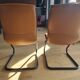 Comforto leather armchairs