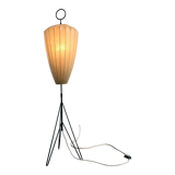 Tripod Cocoon Floor Lamp by H. Klingele for Artimeta, 1950s