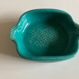 Empty ceramic fish pocket Vallauris 1960