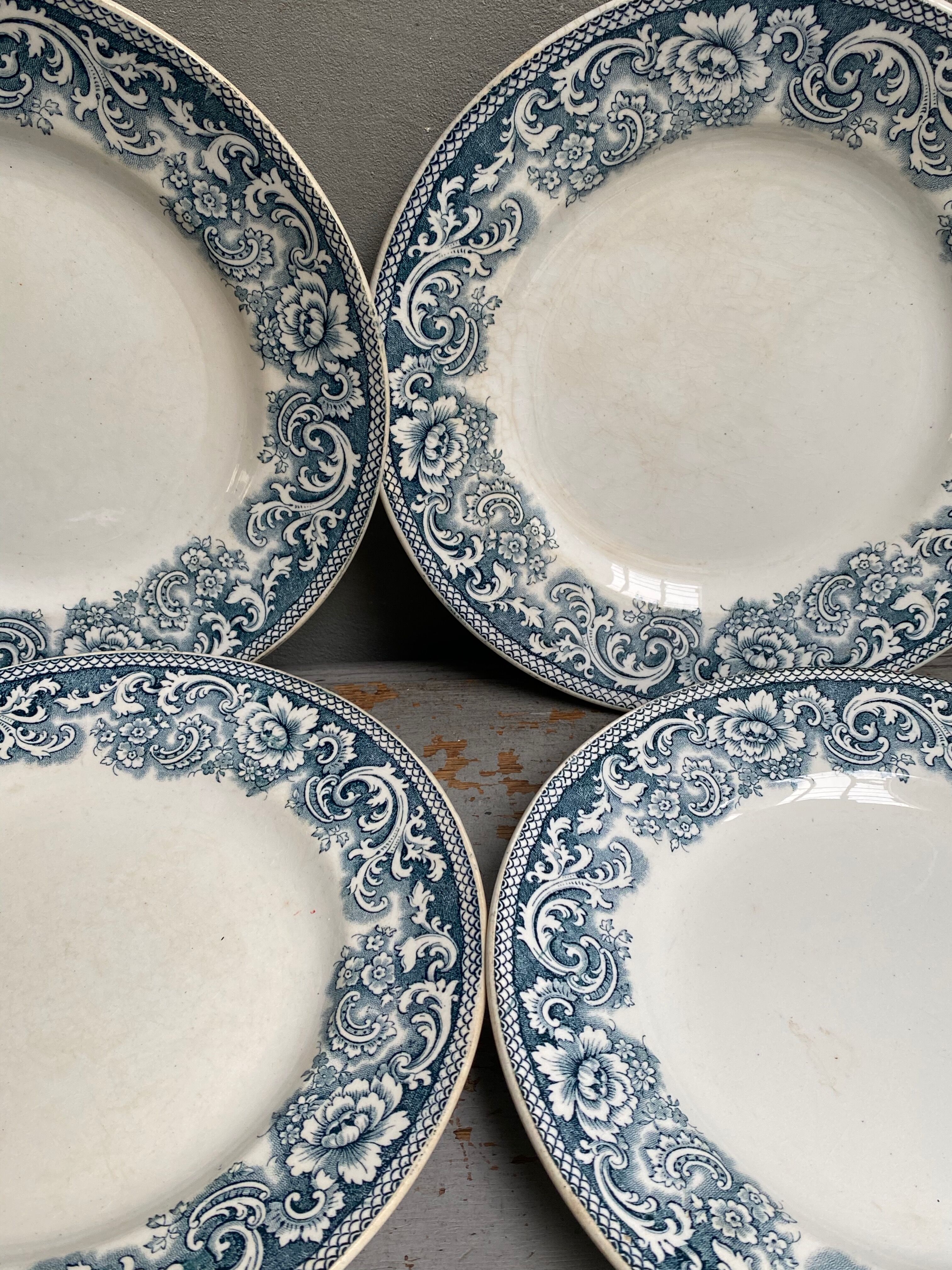 6 Terre de Fer flat plates, St Amand