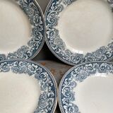 6 Terre de Fer flat plates, St Amand