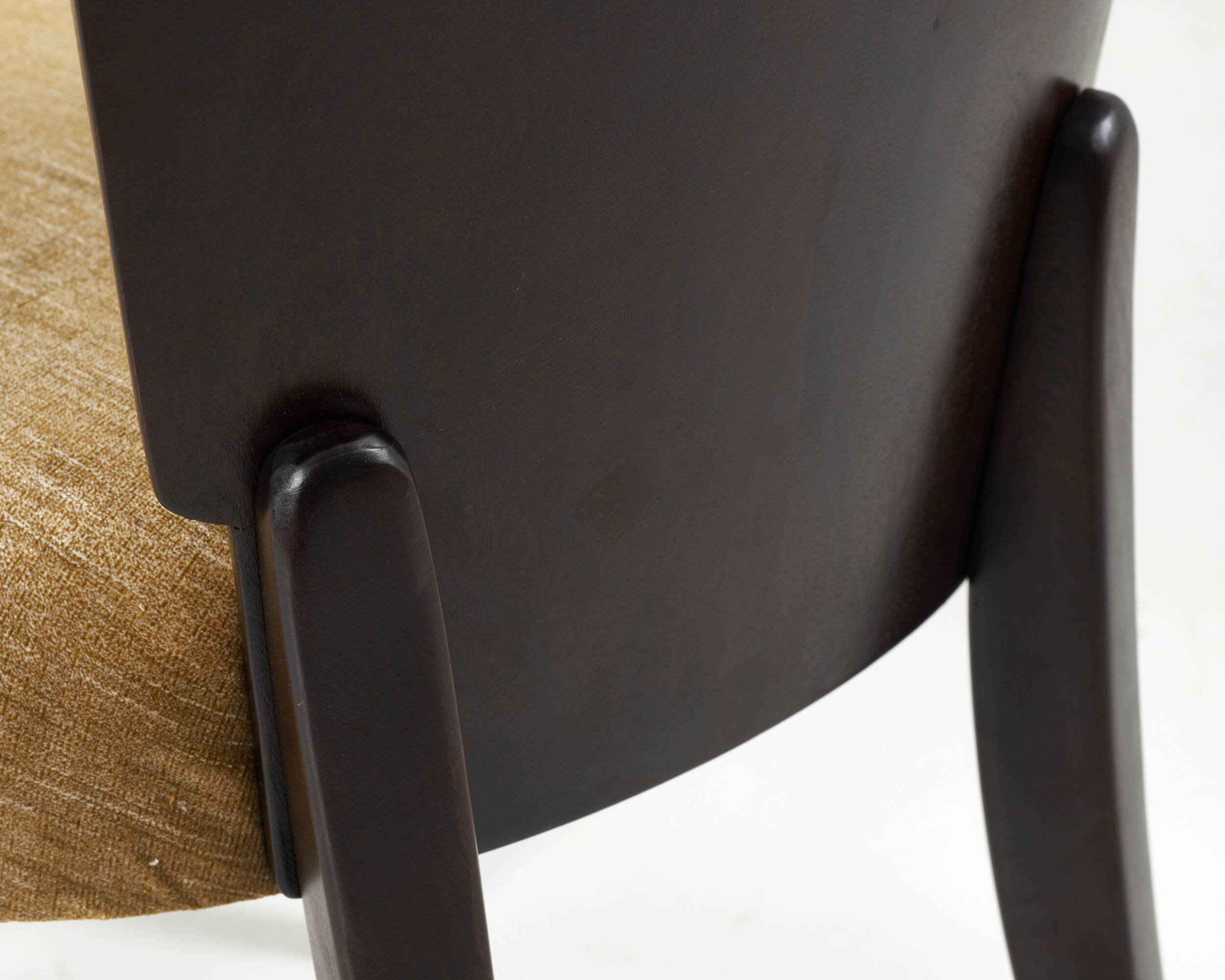 Set of 4 model h-214 j. halabala dining chairs, 30