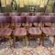 Suite de 9 chaises de bistrot Baumann