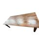 XL vintage dining table in solid wood