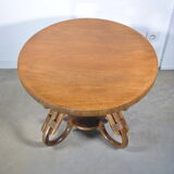 Rattan coffee table year 70