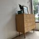 Tapered leg chest of drawers