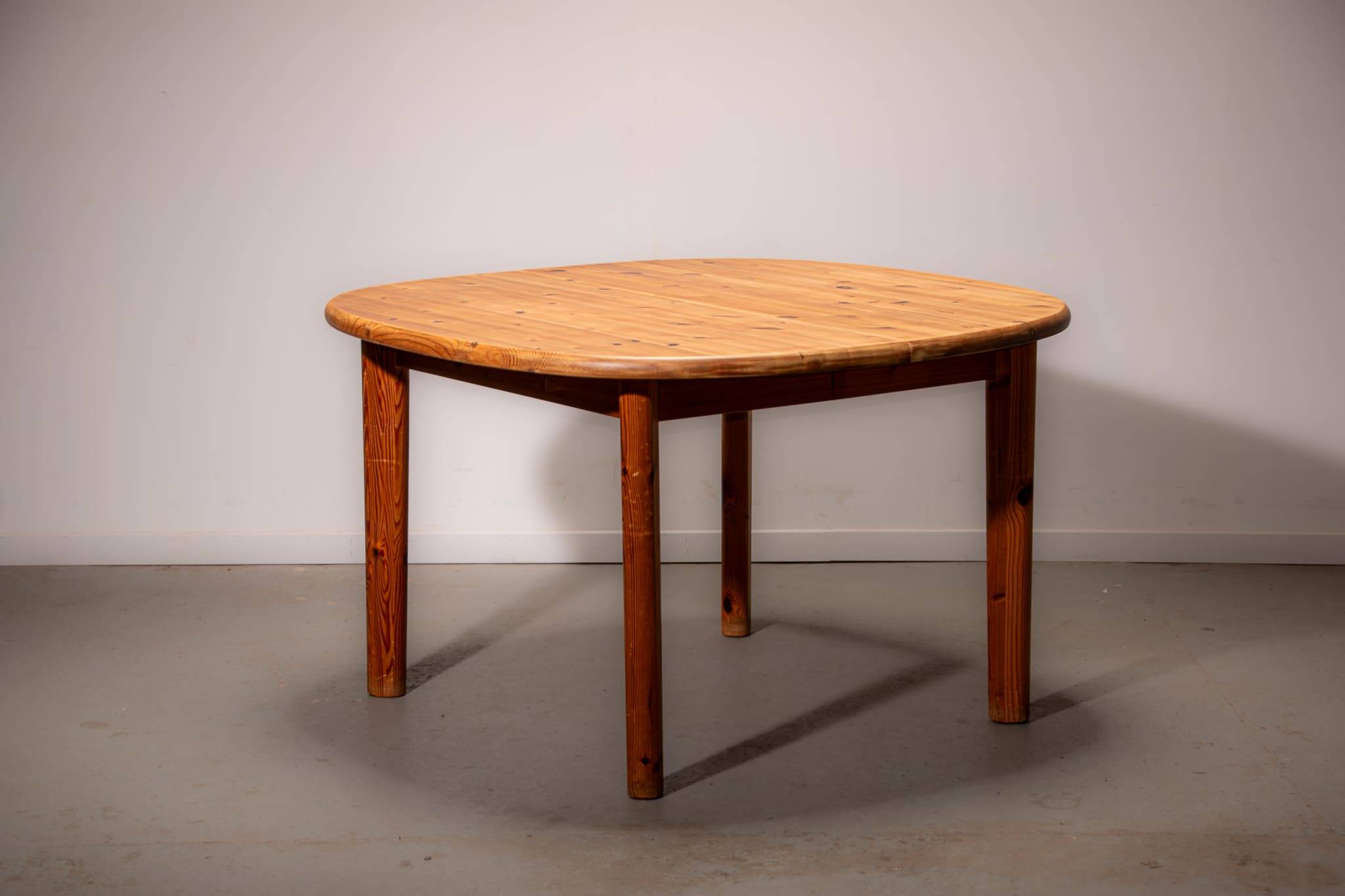 Ensemble de salle à manger en pin danois, vers 1990