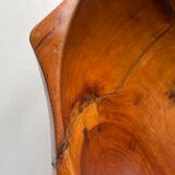 Coupe à fruits en bois biseauté