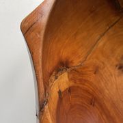 Coupe à fruits en bois biseauté