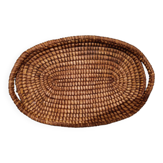 Oval doormat