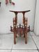 Antique pedestal table in Asian Japonese style.