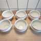 Set 6 bowls bistrot porcelaine d'Auteuil