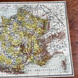 Vintage France map puzzle