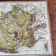 Vintage France map puzzle
