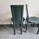 Set of 4 vintage 1980 Cattelan Italia chairs