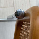 Lot of 4 chairs Cesca B32 beiges, Marcel Breuer