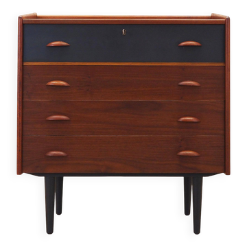 Coiffeuse en teck, design danois, années 1970, production : Danemark