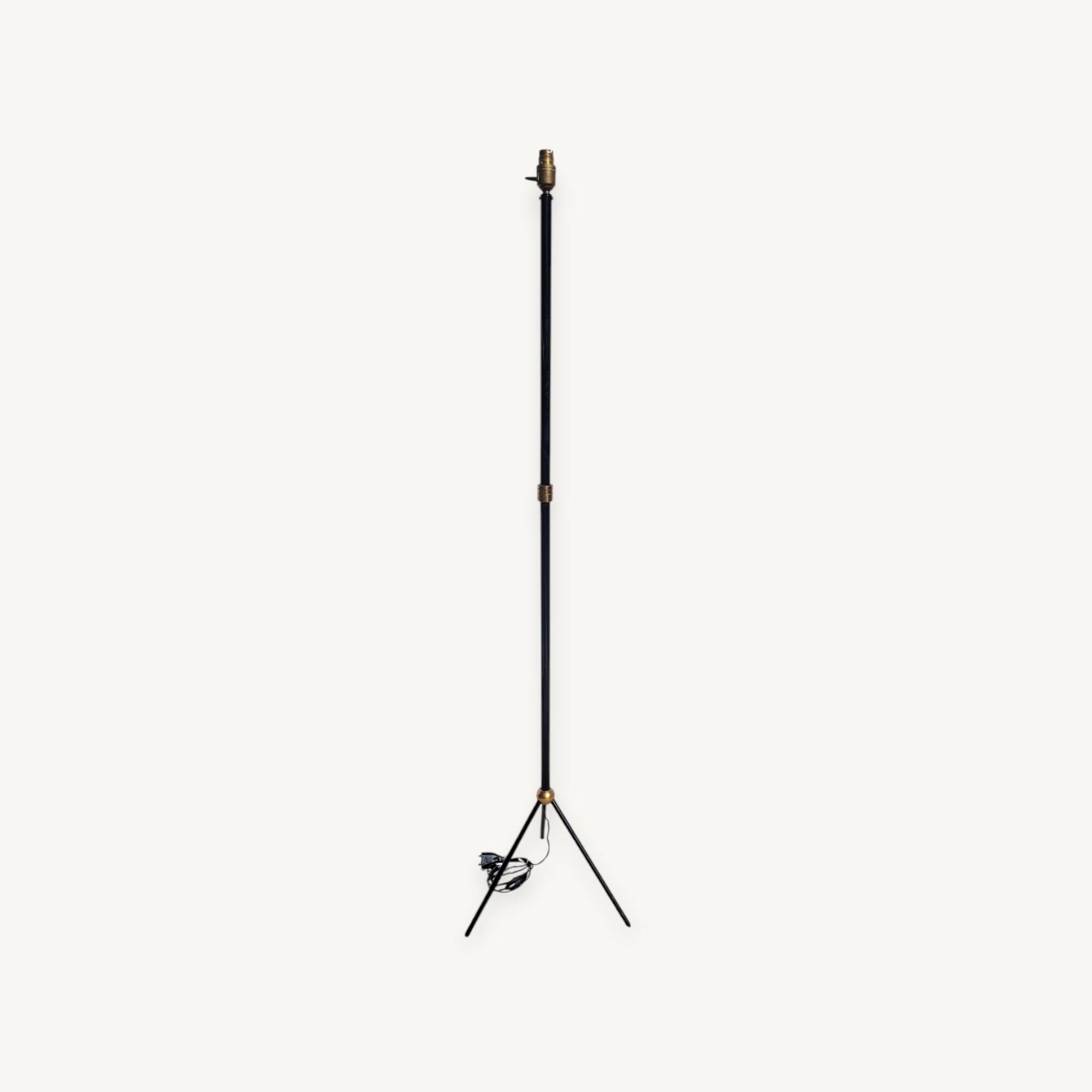 Brass lamp base or floor lamp circa 1950