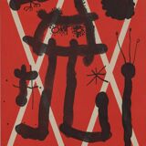 Joan miro: the surrealist peasant - original lithograph